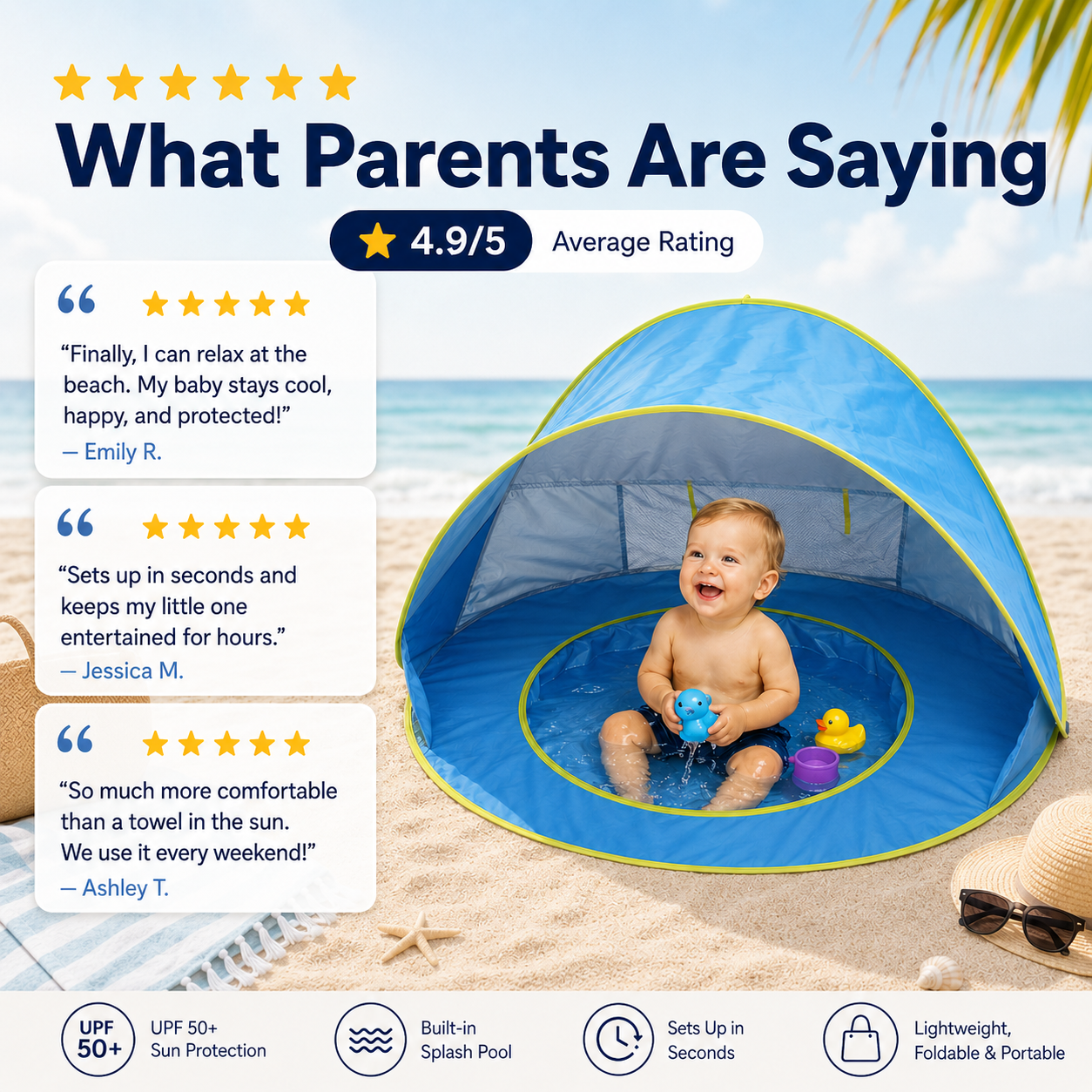 Baby Beach Tent